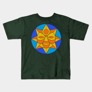 Sun of Abundance (orange) Kids T-Shirt